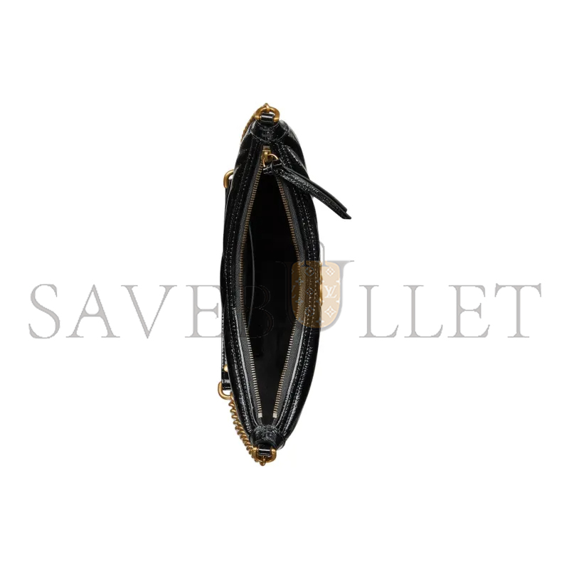 G*u*i small marmont patent leather shoulder bag 777263 (26*17*4cm)